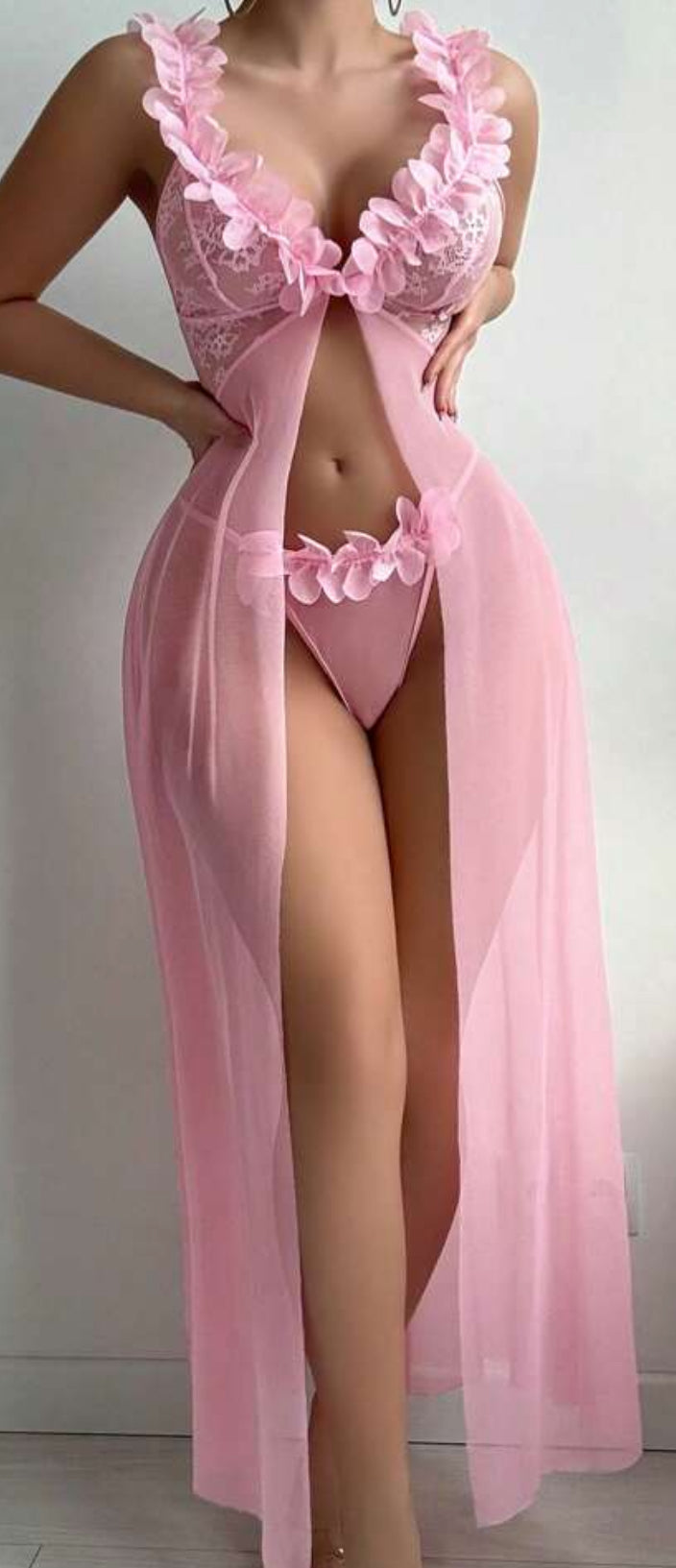 Robe de nuit en maille